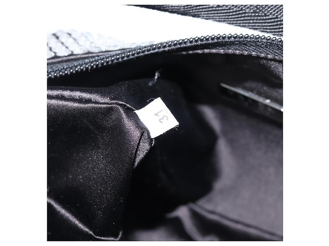 Prada Re-Edition 2000 Hobo Mini de satén con cristales Plata - vista 7