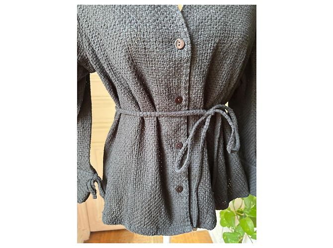 Schwarze Jacke Adolfo Dominguez - Ansicht 2