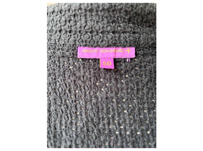 Schwarze Jacke Adolfo Dominguez - Ansicht 7