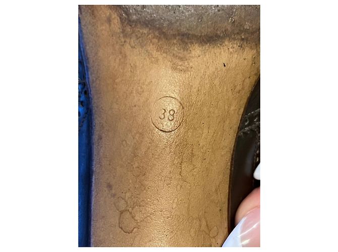 Céline Vintage braune Lederpumps - Ansicht 6