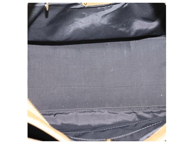 LOEWE Amazona 32 Handtasche Leder Gold Authentisch 207798A Golden - Ansicht 11
