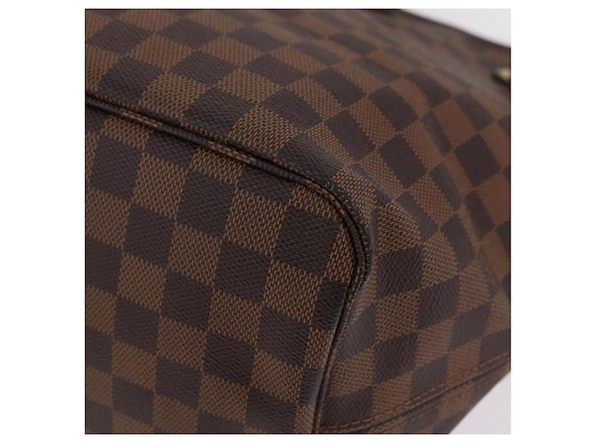 Borsa Tote LOUIS VUITTON Damier Ebene Neverfull GM N51106 LV Auth BA15955V - vista 15