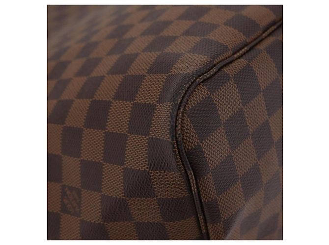 Borsa Tote LOUIS VUITTON Damier Ebene Neverfull GM N51106 LV Auth BA15955V - vista 16