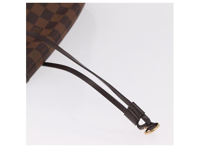 Borsa Tote LOUIS VUITTON Damier Ebene Neverfull GM N51106 LV Auth BA15955V - vista 19