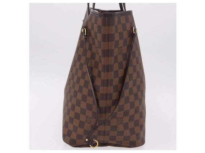 Borsa Tote LOUIS VUITTON Damier Ebene Neverfull GM N51106 LV Auth BA15955V - vista 5