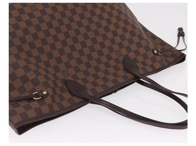 Borsa Tote LOUIS VUITTON Damier Ebene Neverfull GM N51106 LV Auth BA15955V - vista 6