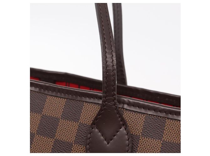 Borsa Tote LOUIS VUITTON Damier Ebene Neverfull GM N51106 LV Auth BA15955V - vista 9