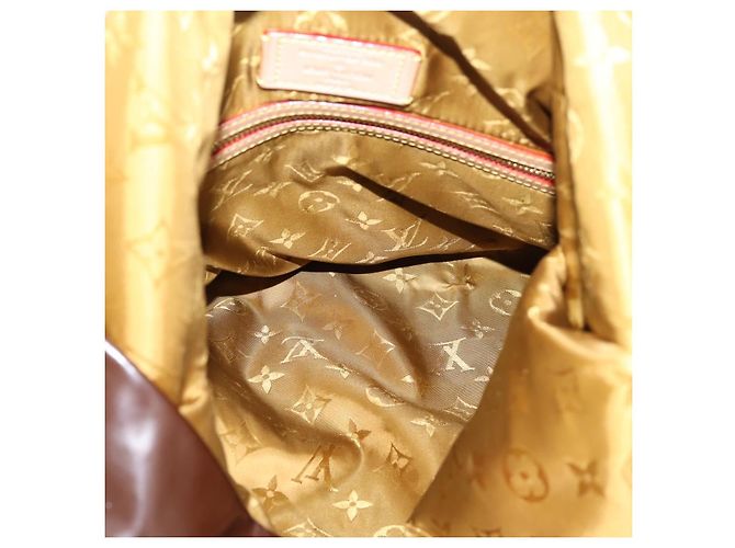 Borsa a tracolla LOUIS VUITTON Raindrop Bethus Vernice Marrone LV Auth mr2916A - vista 11