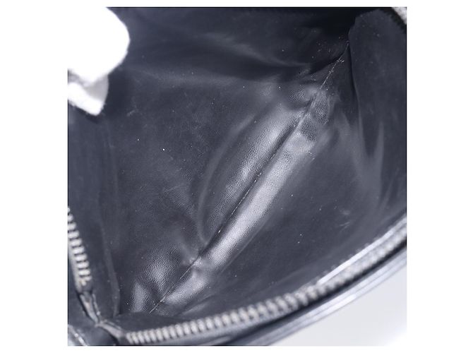 Céline Borsa a tracolla CELINE Macadam Pelle Nero Tono Oro Auth 207920A - vista 24