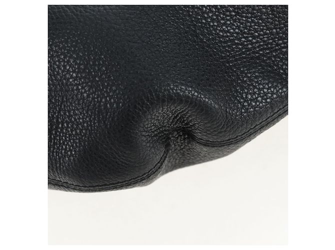 Borsa a tracolla GUCCI Soho in pelle nera e oro 295175 Auth 207456V Nero D'oro - vista 15