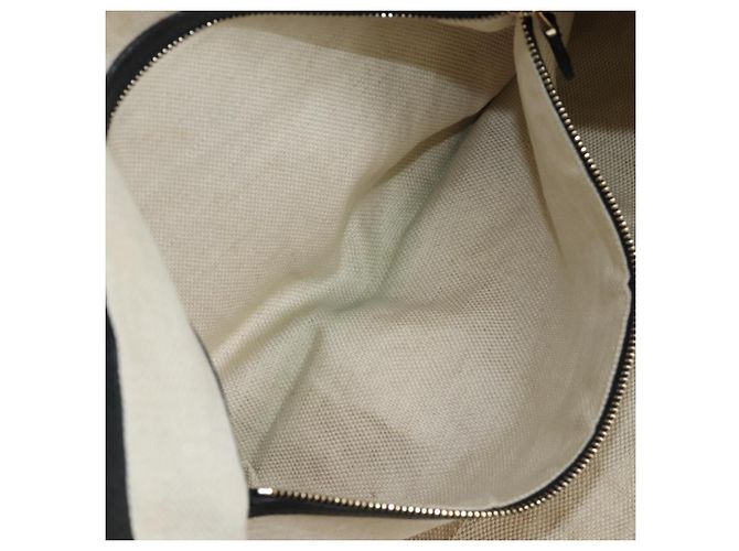 Borsa a tracolla GUCCI Soho in pelle nera e oro 295175 Auth 207456V Nero D'oro - vista 29