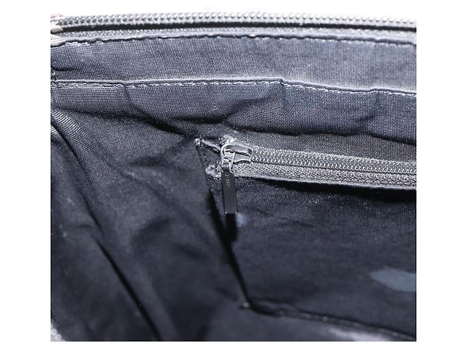 Borsa Tote BURBERRY Nova Check Canvas Beige Silver Auth bs37660 Argento - vista 20