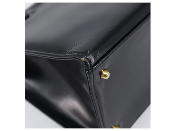 Borsa Gianni Versace in pelle nera e oro Auth 208748 Nero D'oro - vista 11