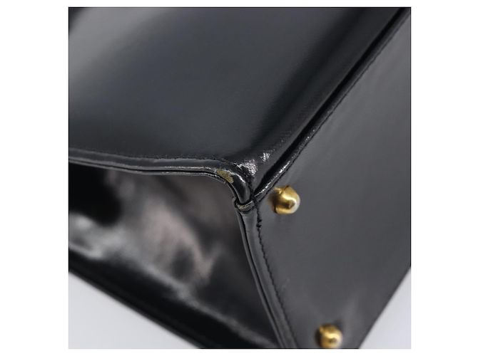 Borsa Gianni Versace in pelle nera e oro Auth 208748 Nero D'oro - vista 13