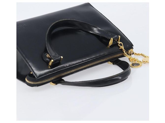 Borsa Gianni Versace in pelle nera e oro Auth 208748 Nero D'oro - vista 6