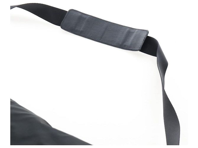 Borsa a Tracolla PRADA Nylon Black Silver Auth 208092V Nero Argento - vista 10