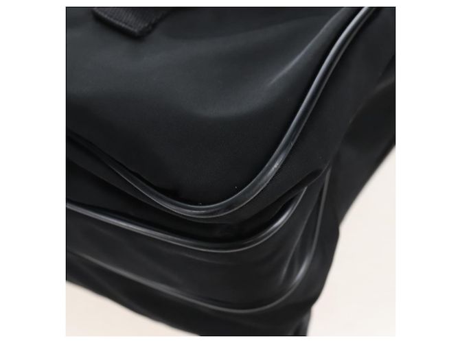 Borsa a Tracolla PRADA Nylon Black Silver Auth 208092V Nero Argento - vista 13