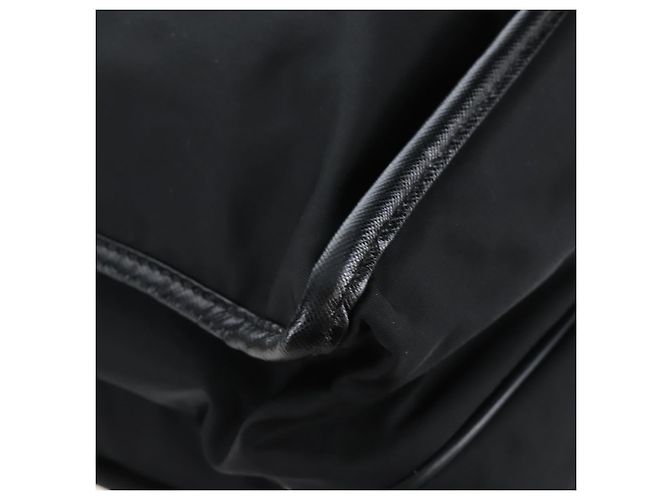 Borsa a Tracolla PRADA Nylon Black Silver Auth 208092V Nero Argento - vista 14