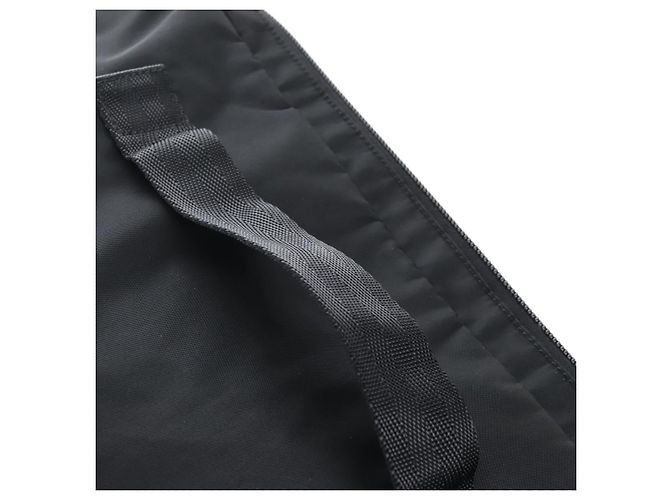 Borsa a Tracolla PRADA Nylon Black Silver Auth 208092V Nero Argento - vista 40