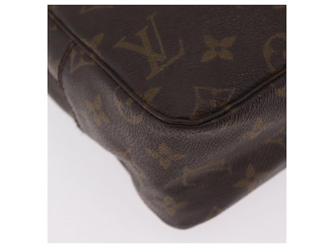LOUIS VUITTON Monogram Trousse Toilette 28 Clutch Bag M47522 LV Auth BA16372 Monogramma - vista 11