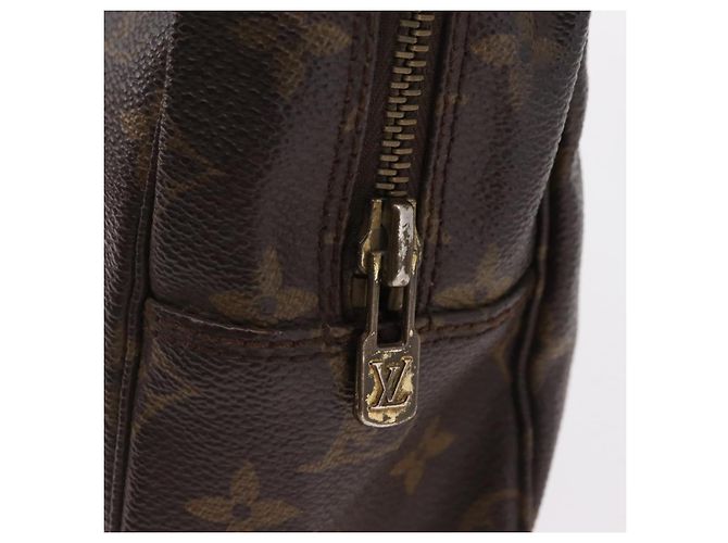 LOUIS VUITTON Monogram Trousse Toilette 28 Clutch Bag M47522 LV Auth BA16372 Monogramma - vista 13