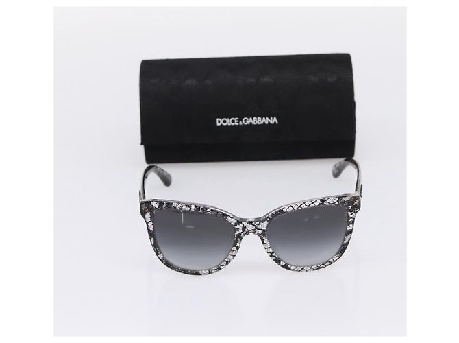 Gafas de sol Dolce & Gabbana Plastic Black Gold Auth BA16381V Negro Dorado - vista 13