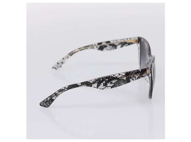 Gafas de sol Dolce & Gabbana Plastic Black Gold Auth BA16381V Negro Dorado - vista 4