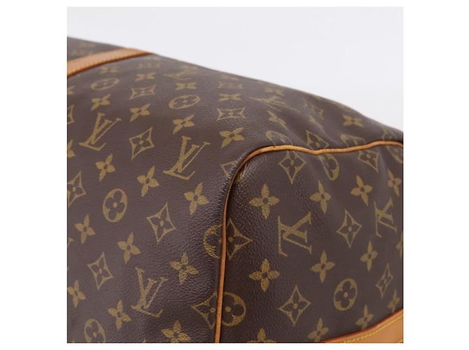 LOUIS VUITTON Monogram Keepall Bandouliere 55 Borsa Boston M41414 LV Auth 201494 Monogramma - vista 13
