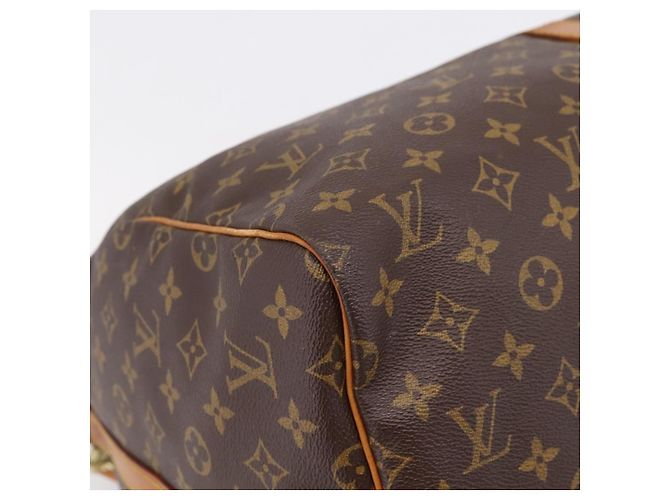 LOUIS VUITTON Monogram Keepall Bandouliere 55 Borsa Boston M41414 LV Auth 201494 Monogramma - vista 14