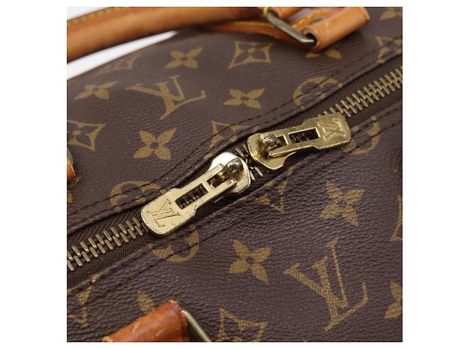 LOUIS VUITTON Monogram Keepall Bandouliere 55 Borsa Boston M41414 LV Auth 201494 Monogramma - vista 21