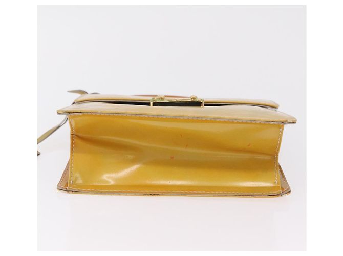 LOUIS VUITTON Monogram Vernis Spring Street Hand Bag Gris M91029 LV Auth ep16388 Grigio - vista 10