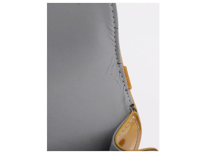 LOUIS VUITTON Monogram Vernis Spring Street Hand Bag Gris M91029 LV Auth ep16388 Grigio - vista 22