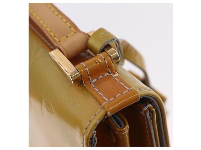 LOUIS VUITTON Monogram Vernis Spring Street Hand Bag Gris M91029 LV Auth ep16388 Grigio - vista 29