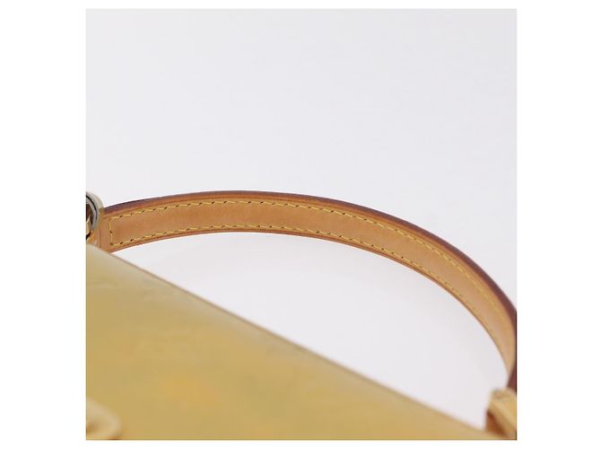 LOUIS VUITTON Monogram Vernis Spring Street Hand Bag Gris M91029 LV Auth ep16388 Grigio - vista 9