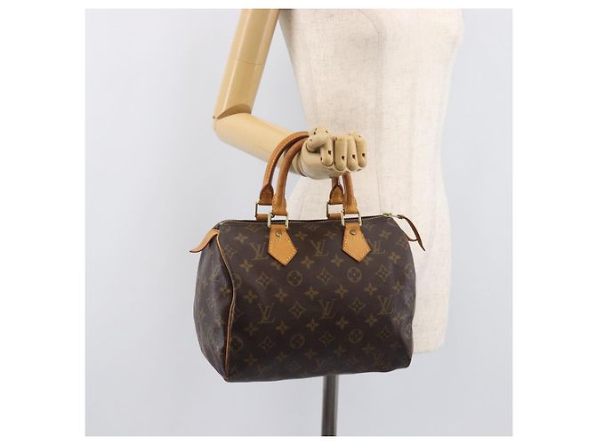 LOUIS VUITTON Monogram Speedy 25 Hand Bag M41528 LV Auth 208661A Monogramm - Ansicht 24