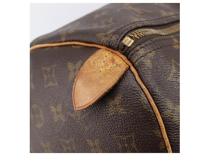 LOUIS VUITTON Monogram Keepall 60 Boston Bag M41422 LV Auth 202706 Monograma - vista 17