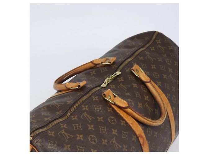 LOUIS VUITTON Monogram Keepall 60 Boston Bag M41422 LV Auth 202706 Monograma - vista 6
