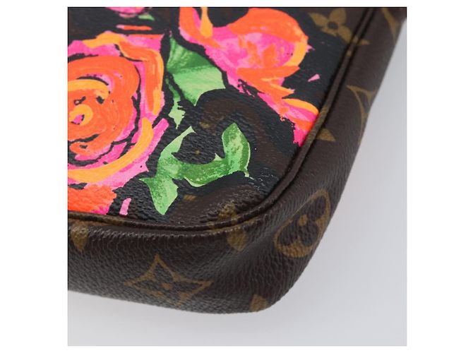 LOUIS VUITTON Monogram Rose Pochette Accessoires Pouch M48615 LV Auth ep16519V Monogramma - vista 14