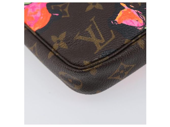 LOUIS VUITTON Monogram Rose Pochette Accessoires Pouch M48615 LV Auth ep16519V Monogramma - vista 15