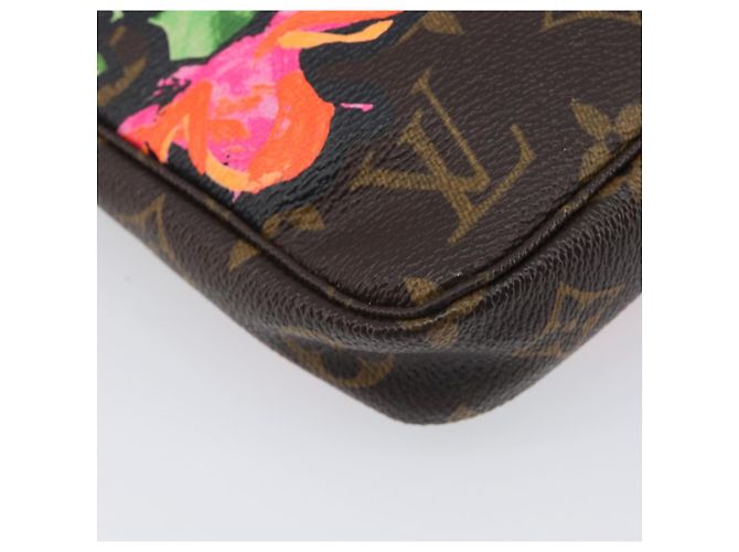 LOUIS VUITTON Monogram Rose Pochette Accessoires Pouch M48615 LV Auth ep16519V Monogramma - vista 17