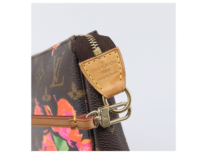 LOUIS VUITTON Monogram Rose Pochette Accessoires Pouch M48615 LV Auth ep16519V Monogramma - vista 18