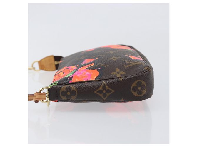 LOUIS VUITTON Monogram Rose Pochette Accessoires Pouch M48615 LV Auth ep16519V Monogramma - vista 4