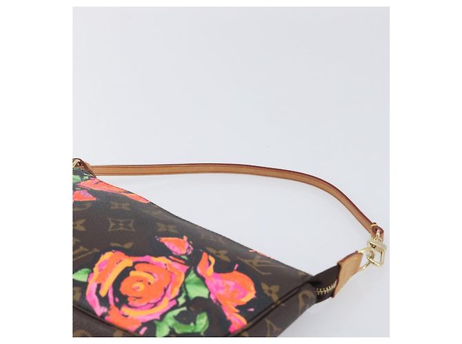 LOUIS VUITTON Monogram Rose Pochette Accessoires Pouch M48615 LV Auth ep16519V Monogramma - vista 8