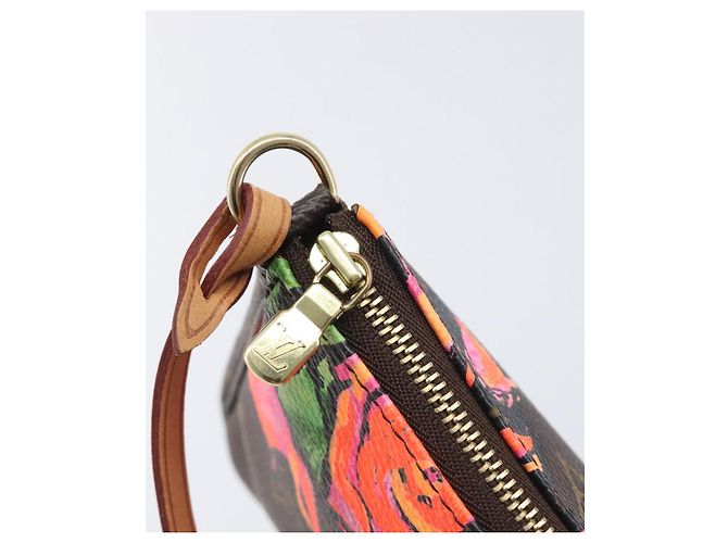 LOUIS VUITTON Monogram Rose Pochette Accessoires Pouch M48615 LV Auth ep16519V Monogramma - vista 9