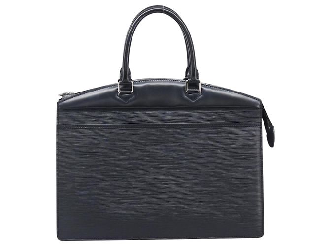 Borsa a mano LOUIS VUITTON Epi Riviera Nero M48182 LV Auth 208850V - vista 13