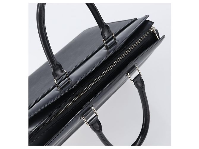 Borsa a mano LOUIS VUITTON Epi Riviera Nero M48182 LV Auth 208850V - vista 14