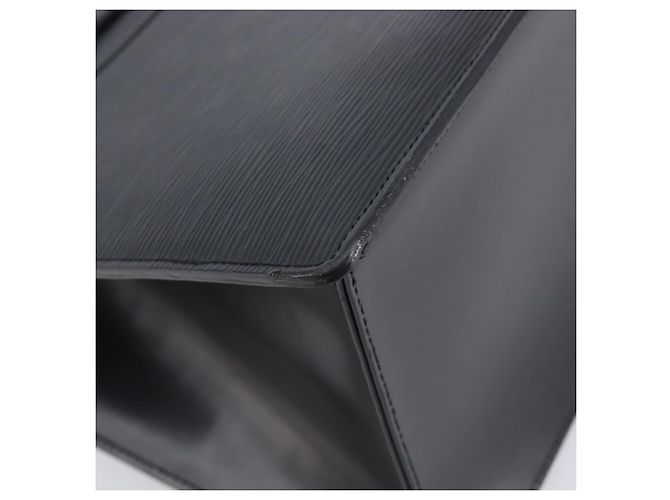 Borsa a mano LOUIS VUITTON Epi Riviera Nero M48182 LV Auth 208850V - vista 17