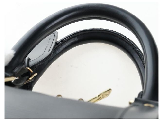 LOUIS VUITTON Epi Keepall 50 Boston Bag Noir M42962 LV Auth LN106V Nero - vista 8