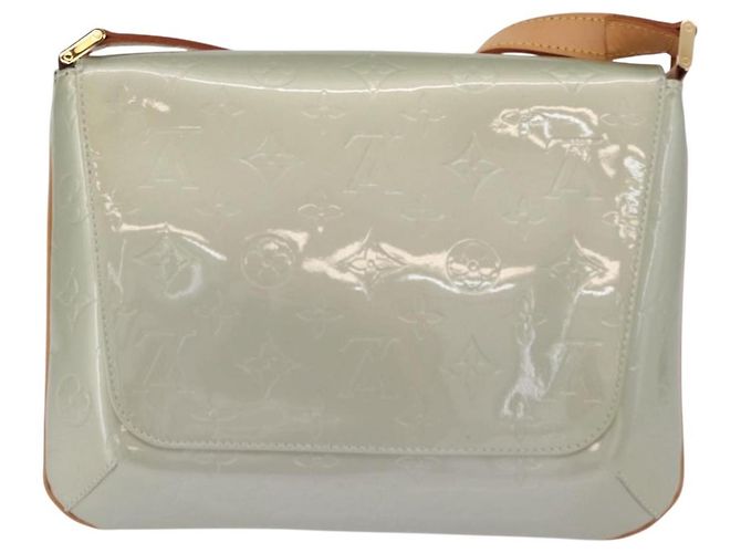 LOUIS VUITTON Monogram Vernis Thompson Street Bag Gris M91008 LV Auth ep16389V - vista 3