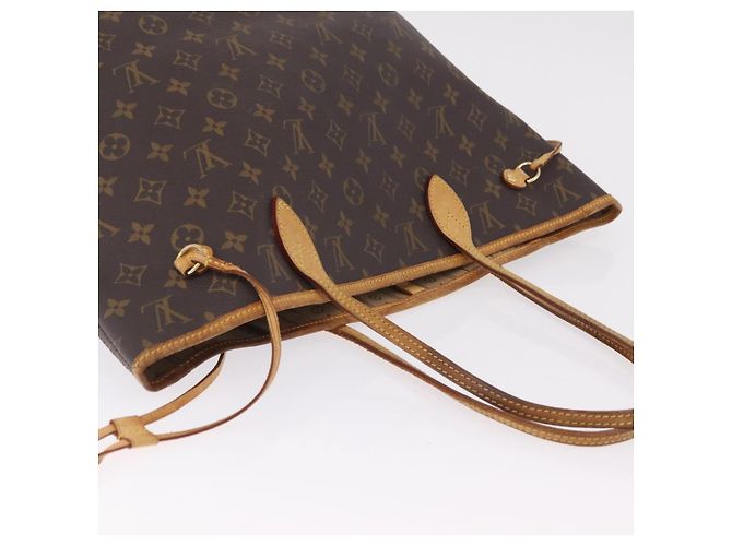 Borsa Tote LOUIS VUITTON Monogram Neverfull MM M40156 LV Auth ep16427 Monogramma - vista 10